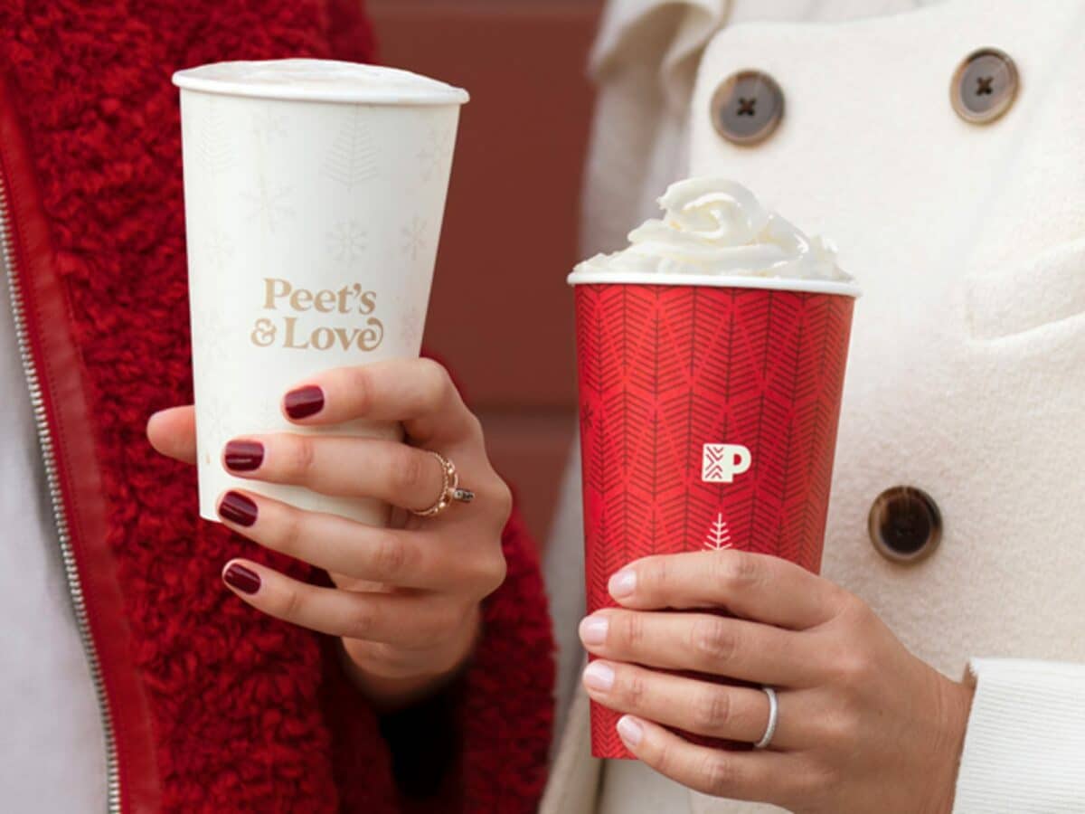 Peet's Coffee Holiday Menu