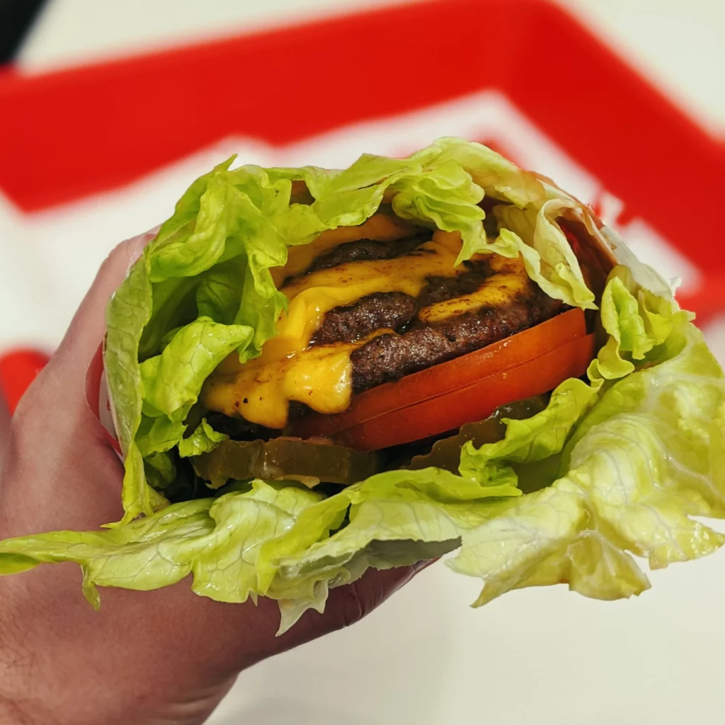 Protein-Style Burger