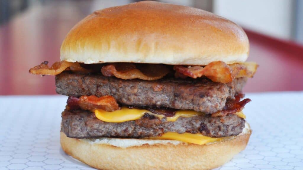 Wendy's Quadruple Baconator