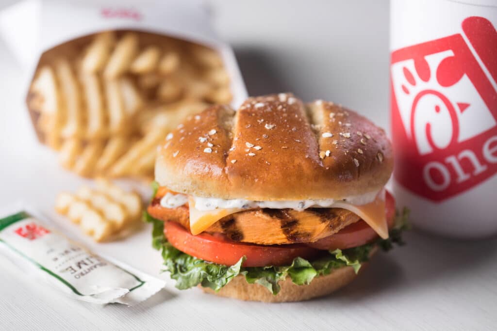 Spicy Grilled Chicken Sandwich