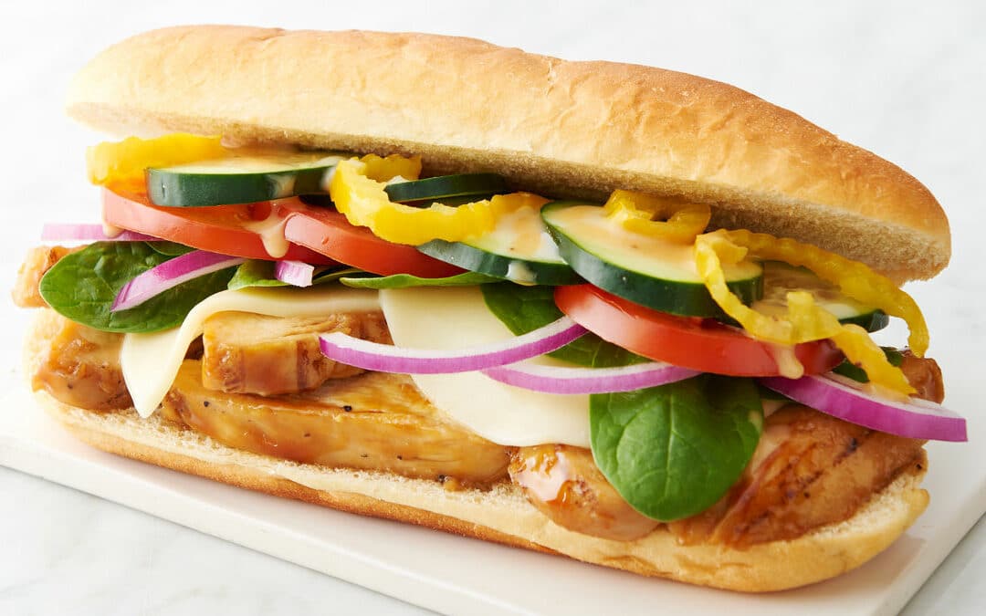 Sweet and Sour Chicken Sub
