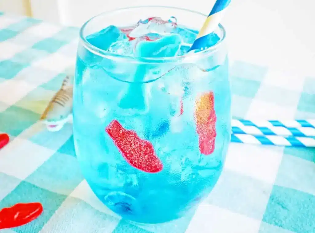 wawa Swedish Fish Blue Splash Lemonades