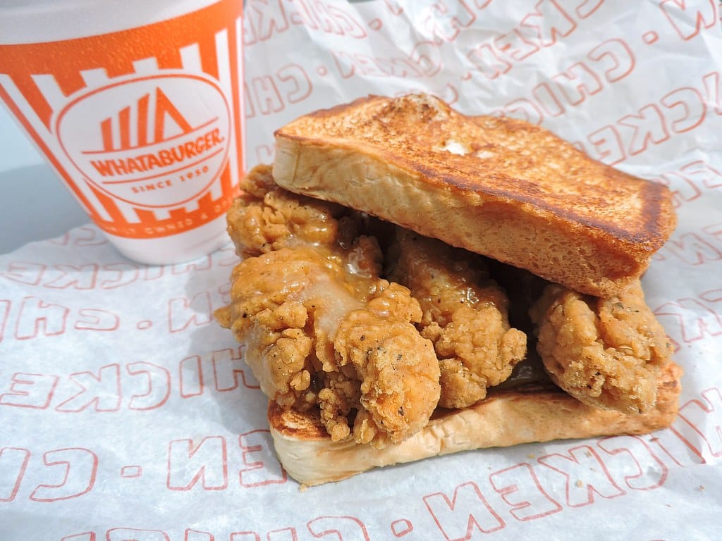 Whataburger Honey BBQ Chicken Sandwich