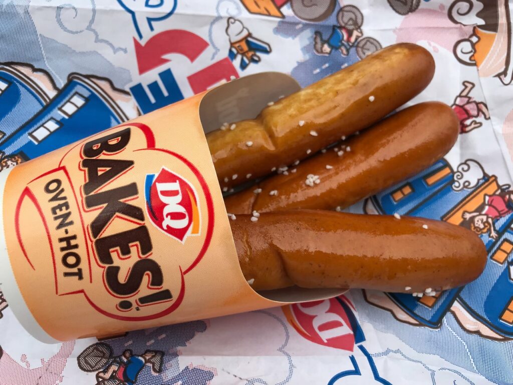 dairy queen pretzels