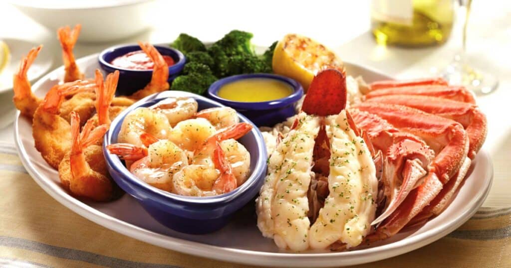 red lobster hot platter