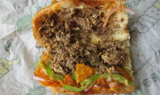 subway Spicy Nacho Steak