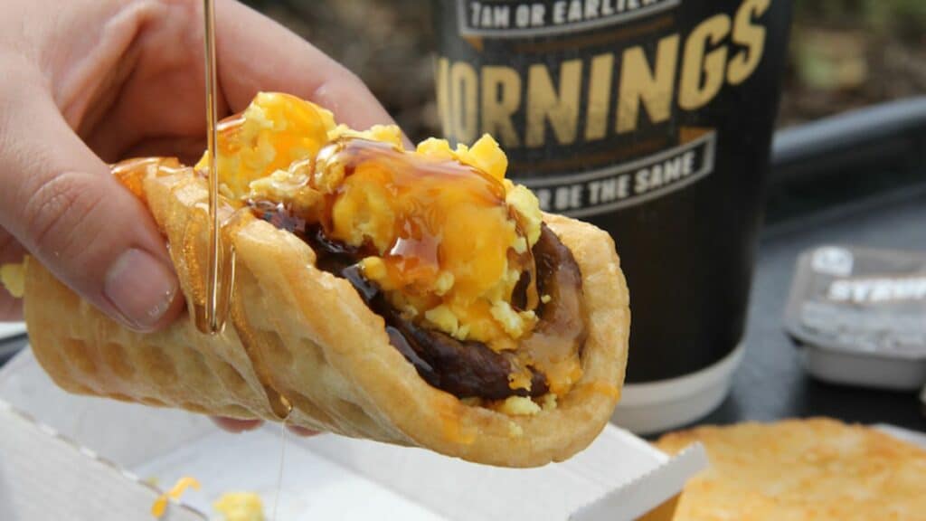 waffle house Waffle Taco