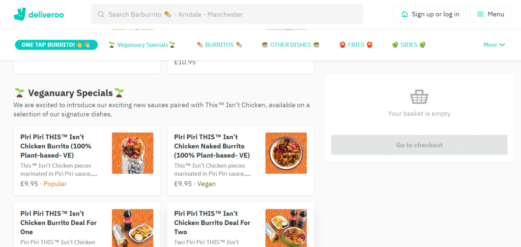 Barburrito Menu