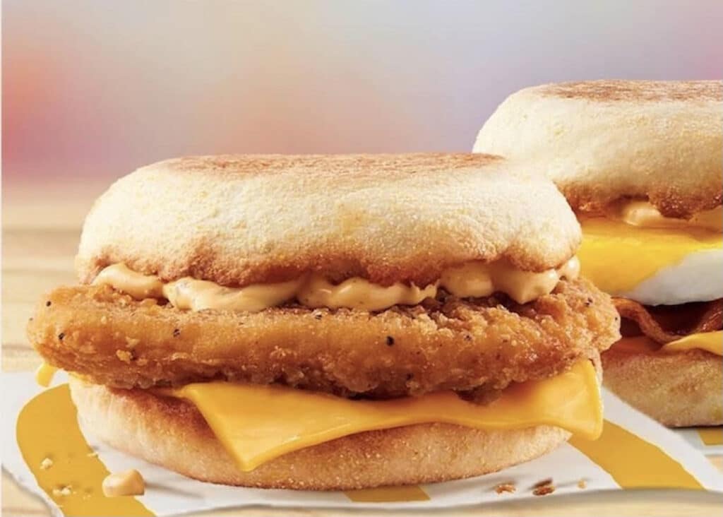 Chicken Cordon Bleu McMuffin