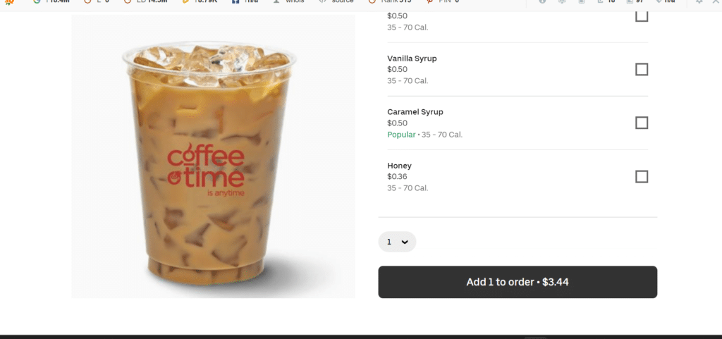 Coffee Time Add To Cart