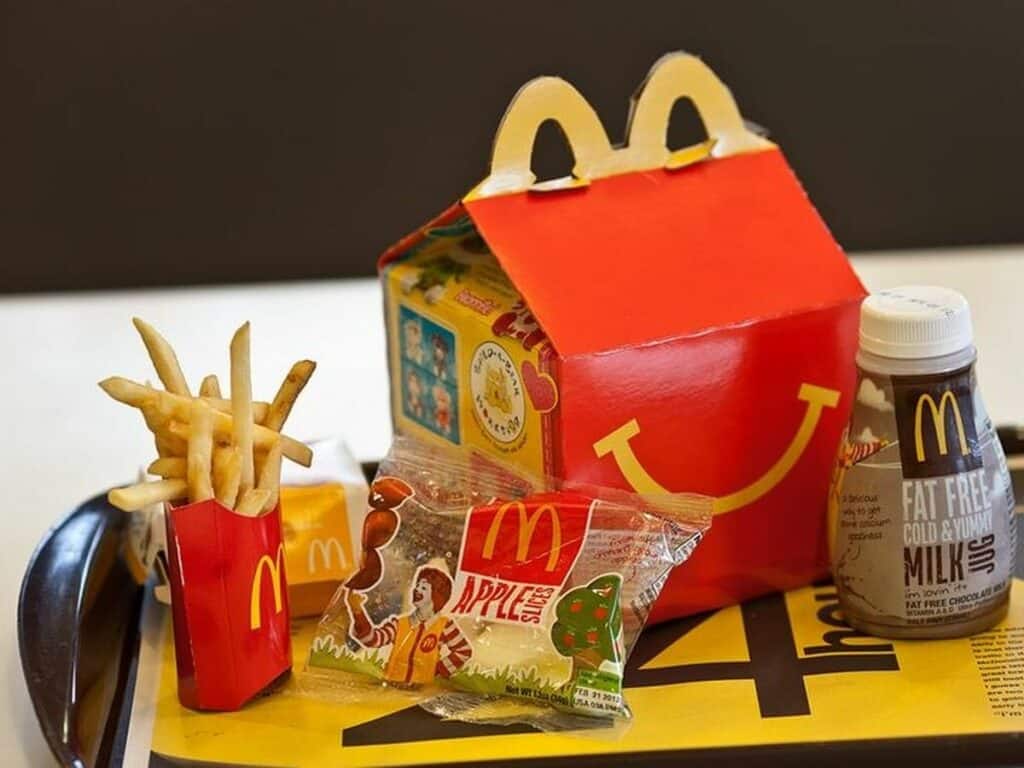 McDonald's Kid's menu