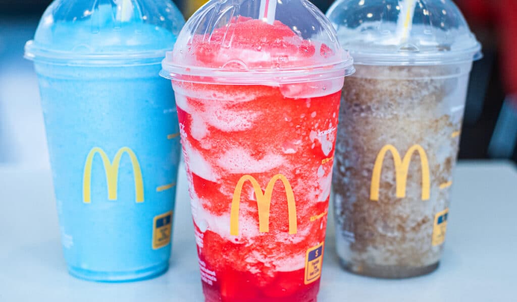 McDonald's drinks