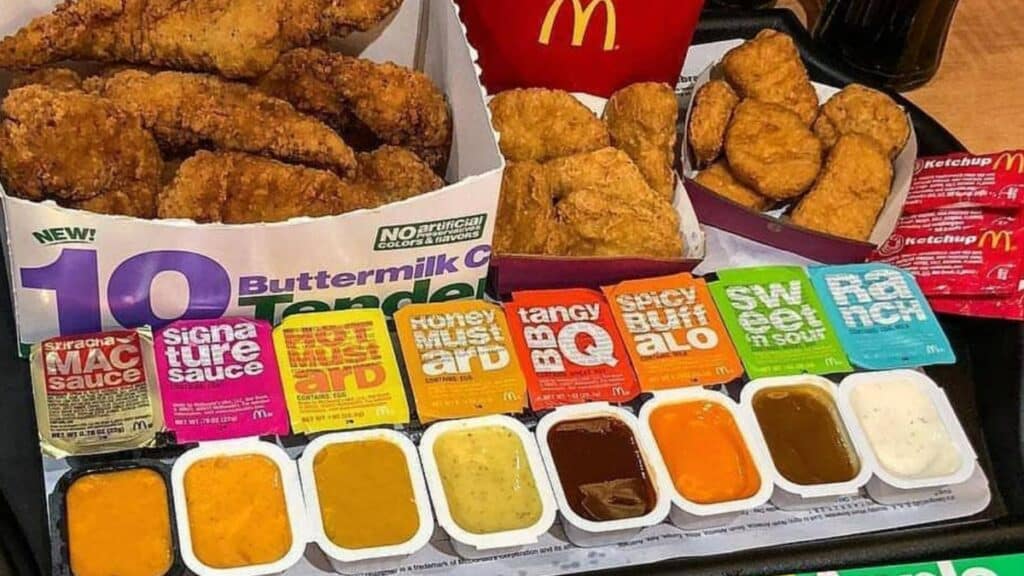 McDonald's Vegan Sauces