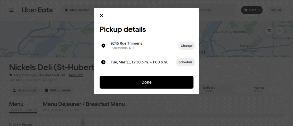 Nickels Grill And Bar Location