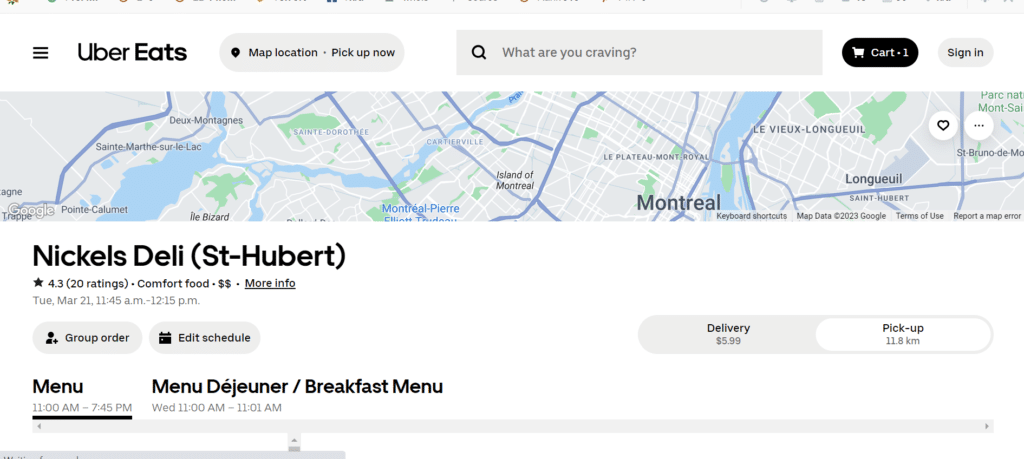 Nickels Grill And Bar page