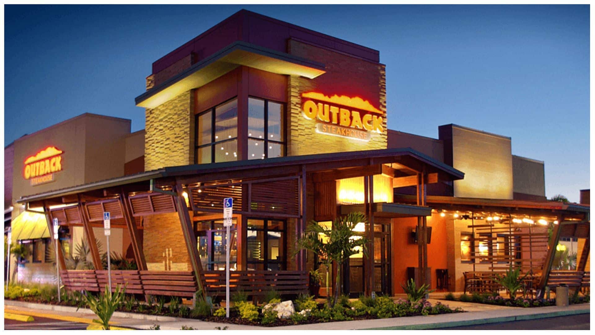 Outback Steakhouse Kids Menu Restaurant