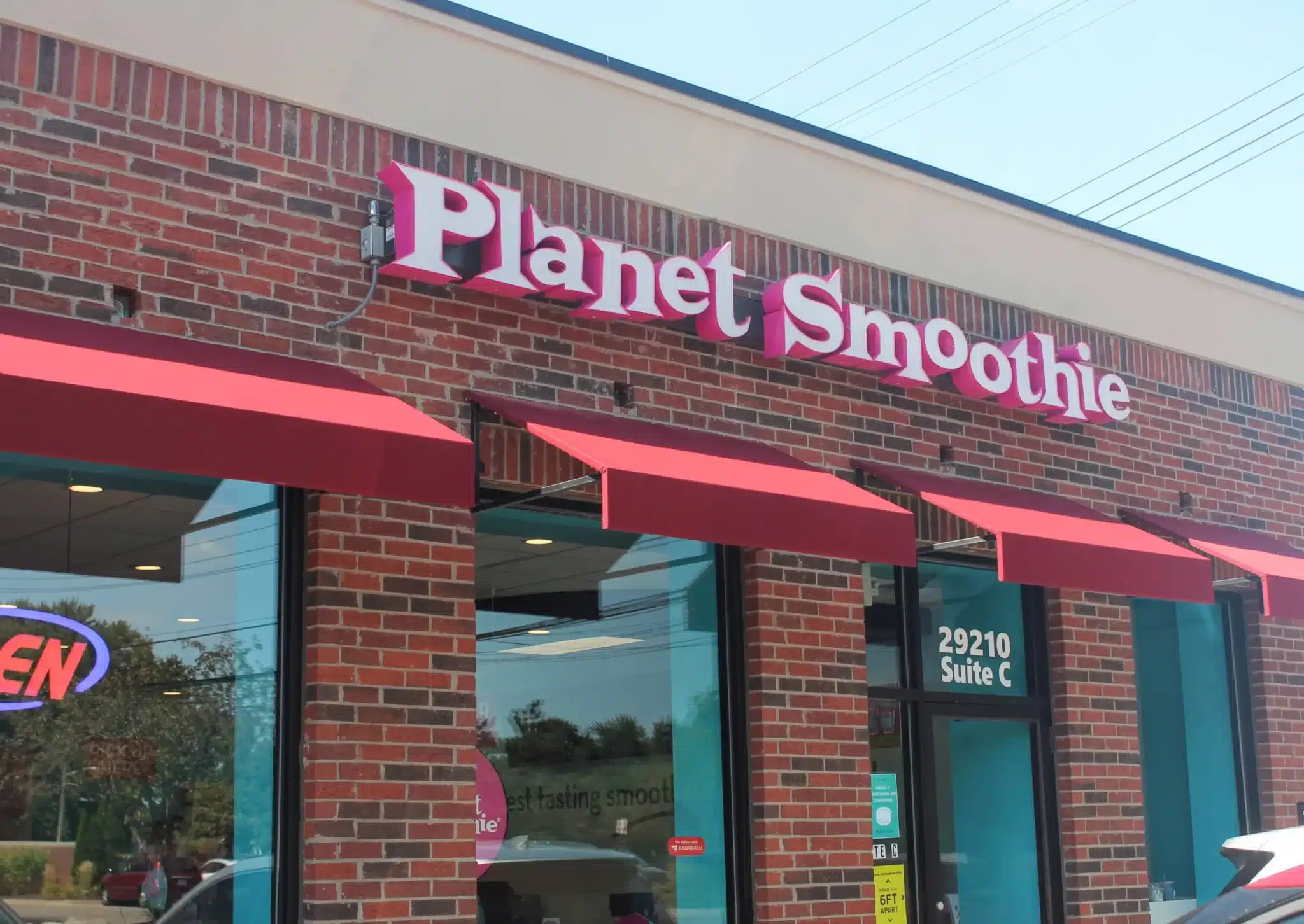 Planet Smoothie's restaurant
