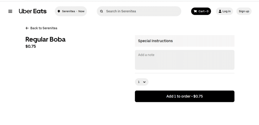 Serenitea Add To Cart