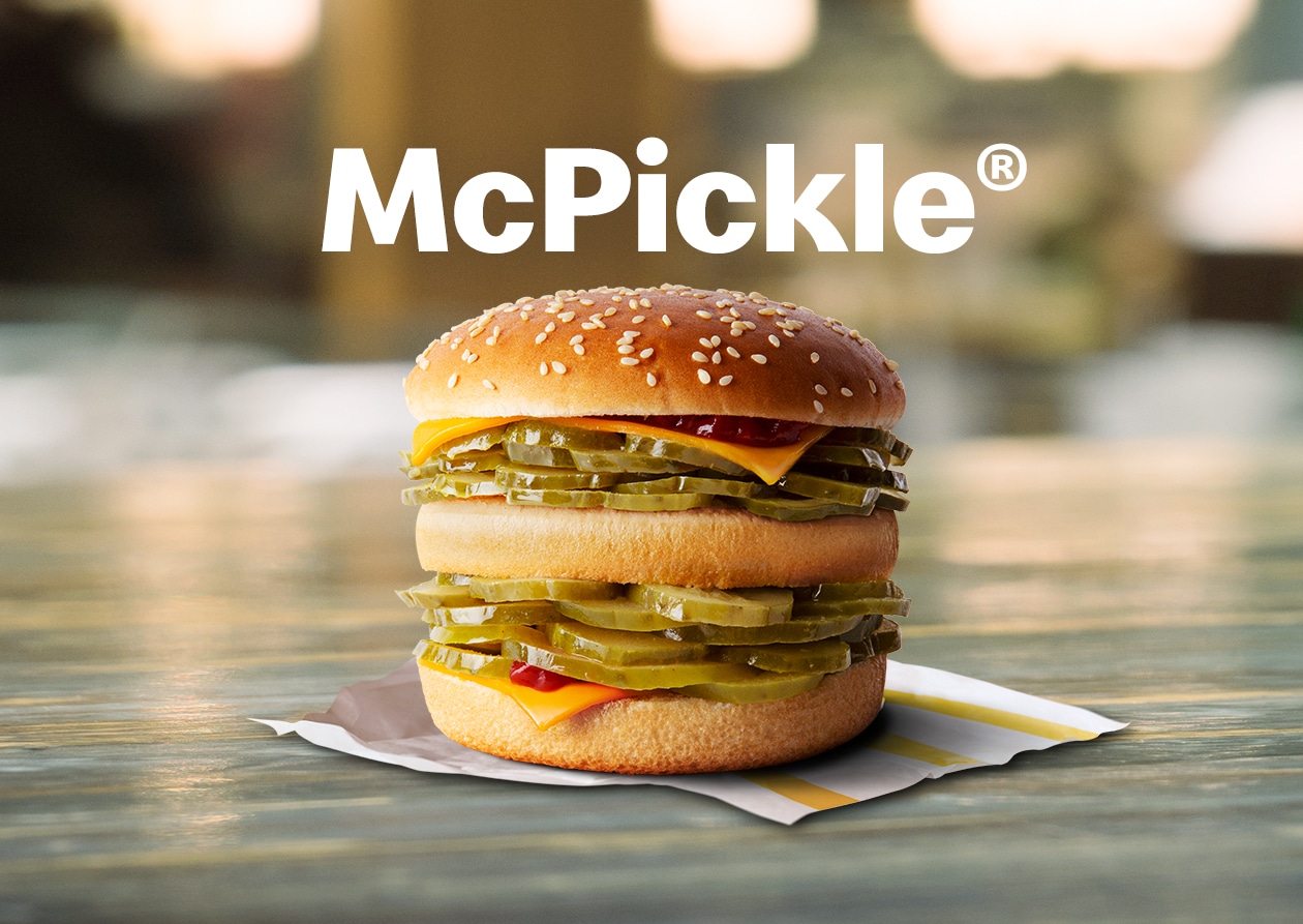 Pickled Stuffed In Burger