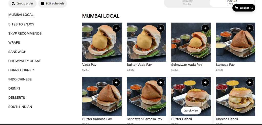 Wraphic Menu