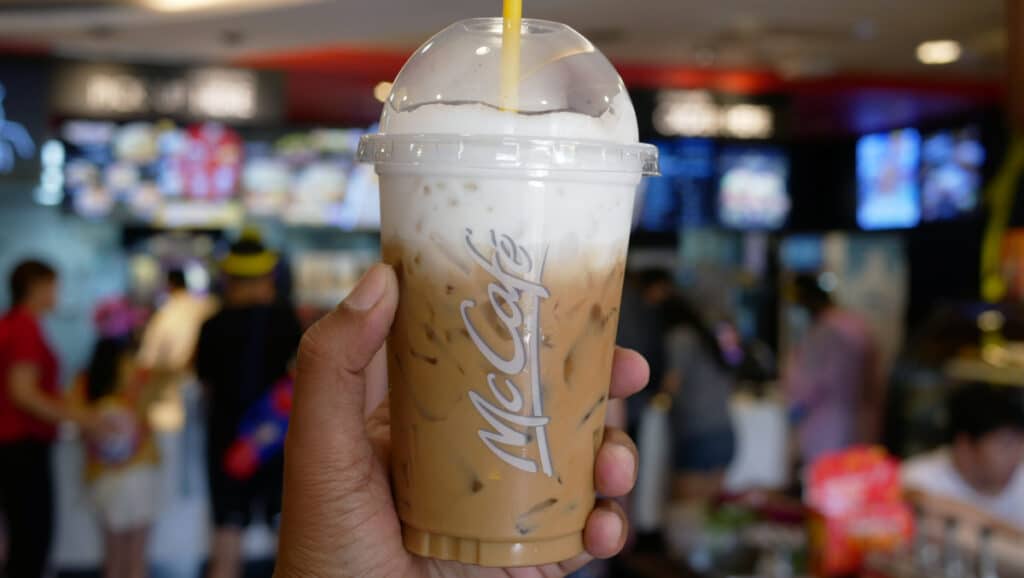mcdonald's coffees