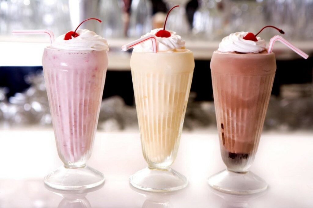 Three Milkshakes