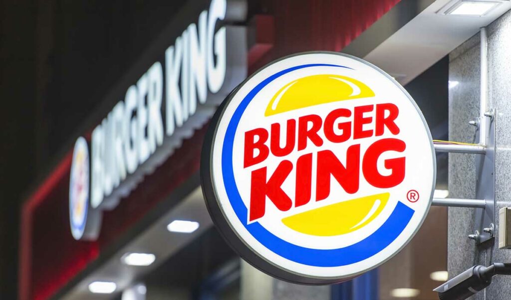 Burger King Menu with Prices