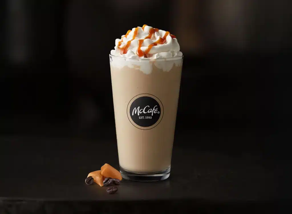 Caramel Mocha In Glass