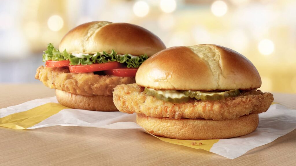 Deluxe Crispy Chicken Sandwich