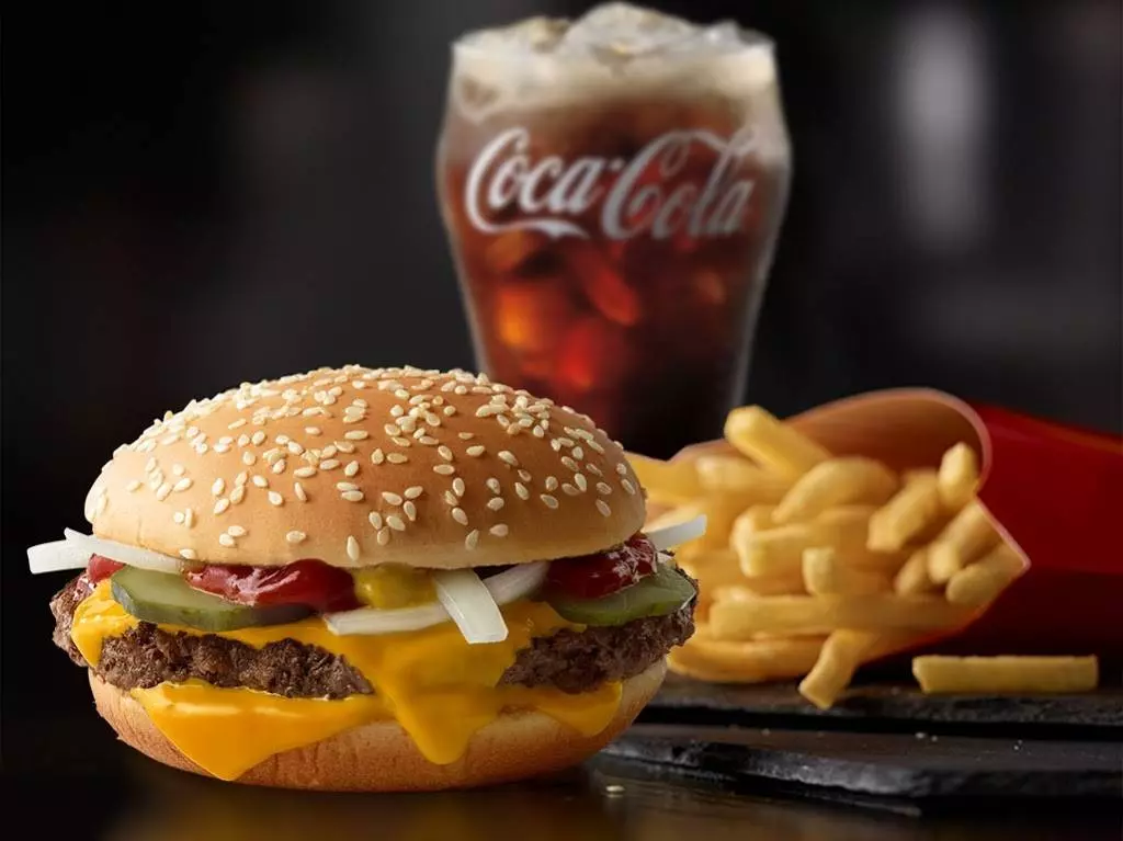 McDonald's Burger And Fries