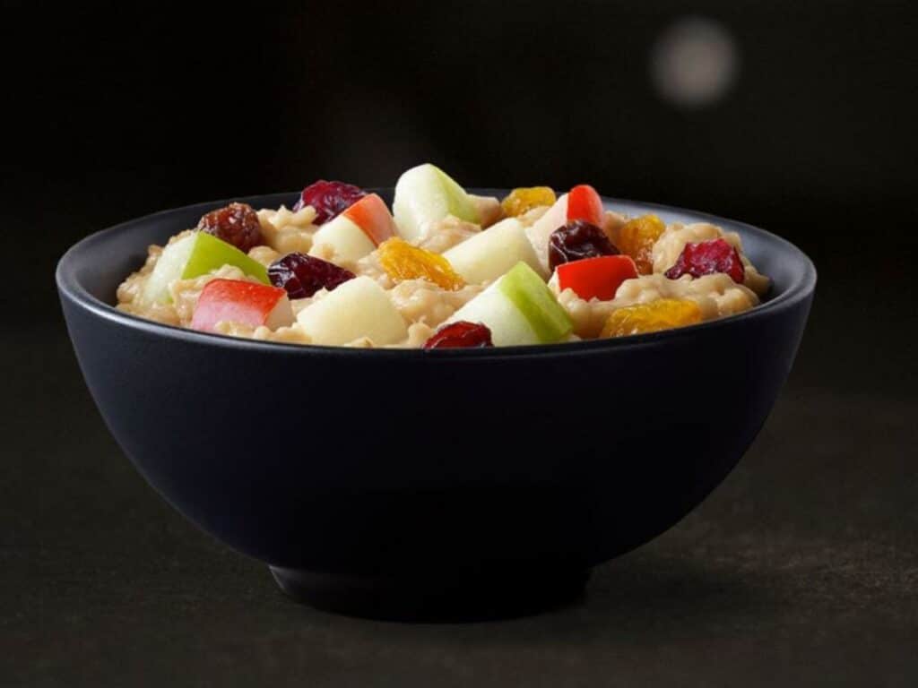 Fruit And Maple Oatmeal