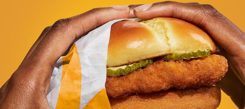 McDonald's Crispy Chicken Sandwich