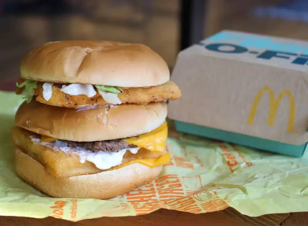 McDonald's Land Air And Sea Burger