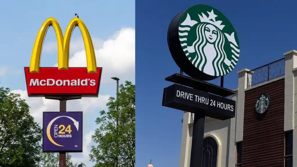 McDonald's And Starbucks