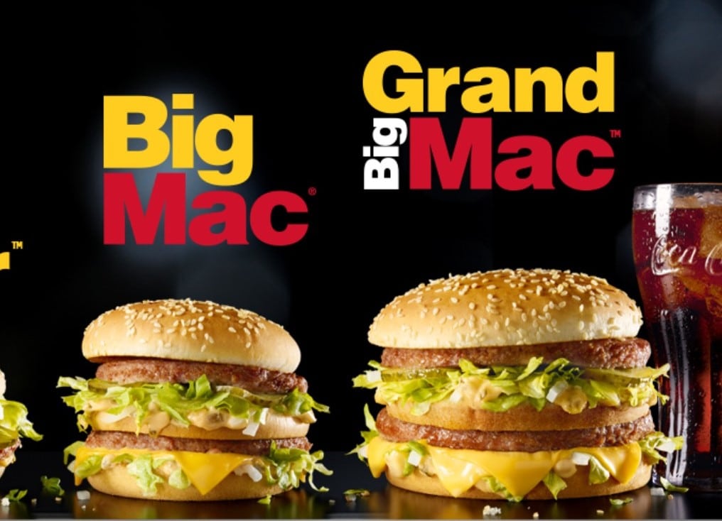 big mac and grand big mac