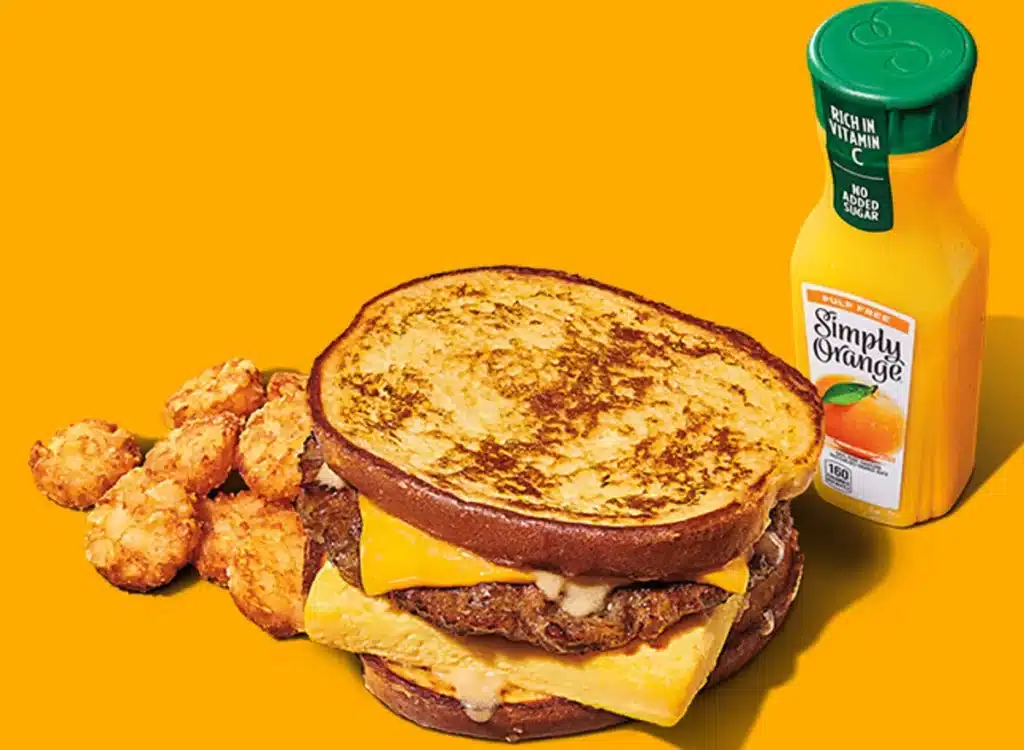 BK Breakfast Menu Items