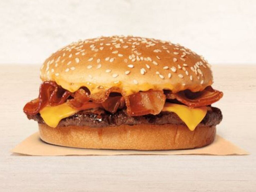 BK Single Stacker Burger