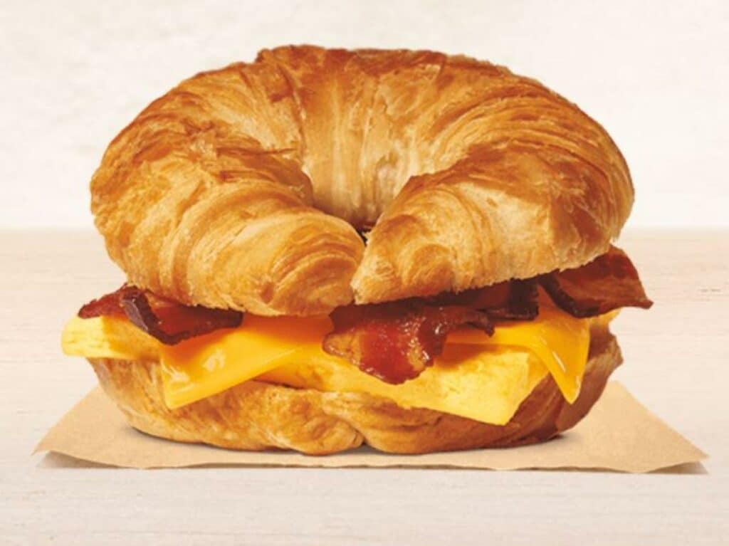 Sausage, Egg and Cheese Croissan’wich (no croissant)