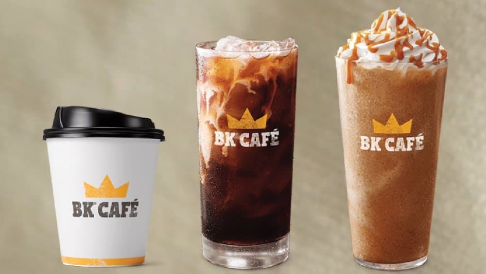 Burger King Drinks Menu