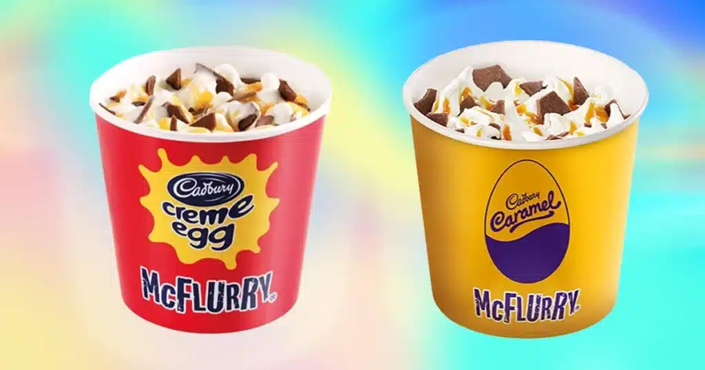 Cadbury Crème Egg McFlurry