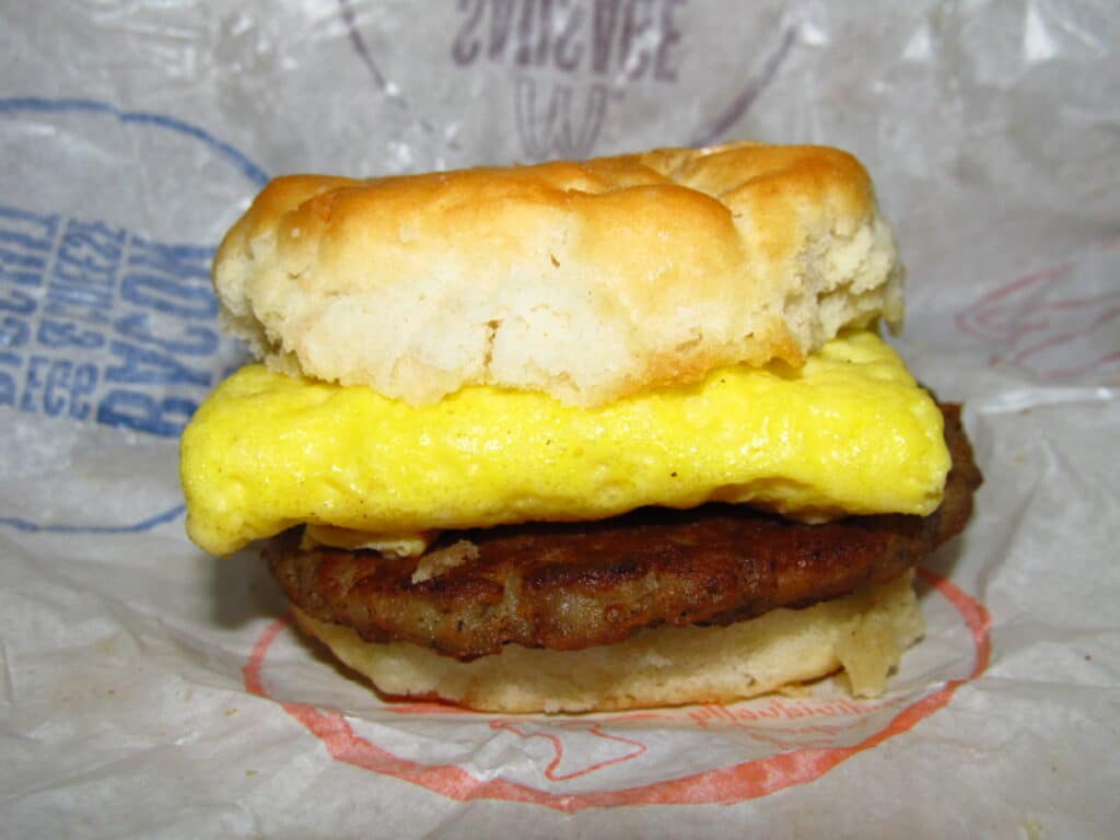 Sausage biscuit