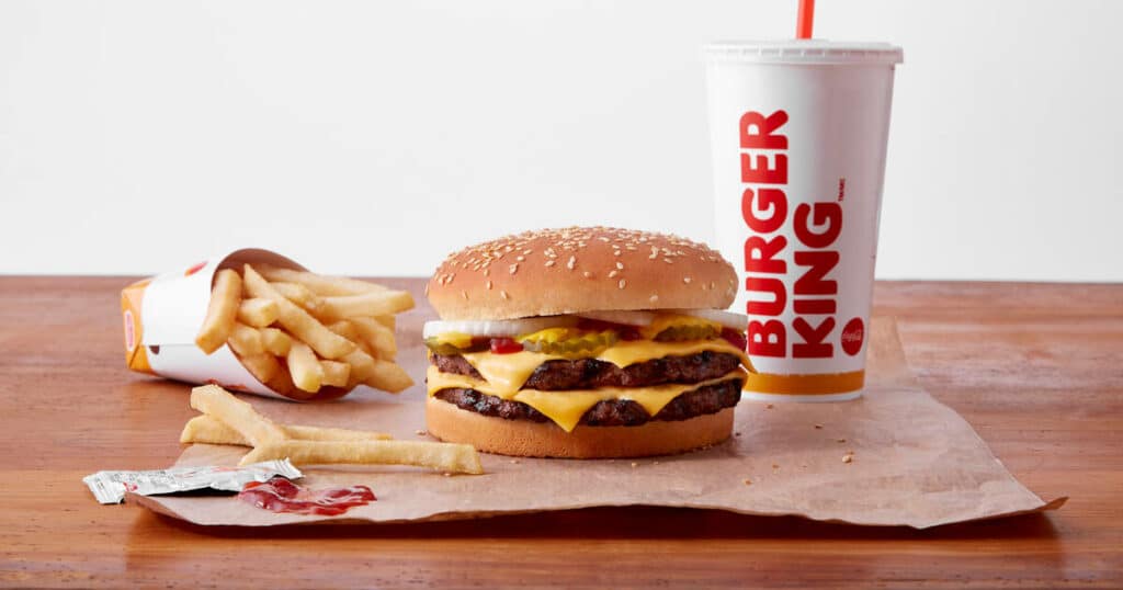 Double Quarter Pound King