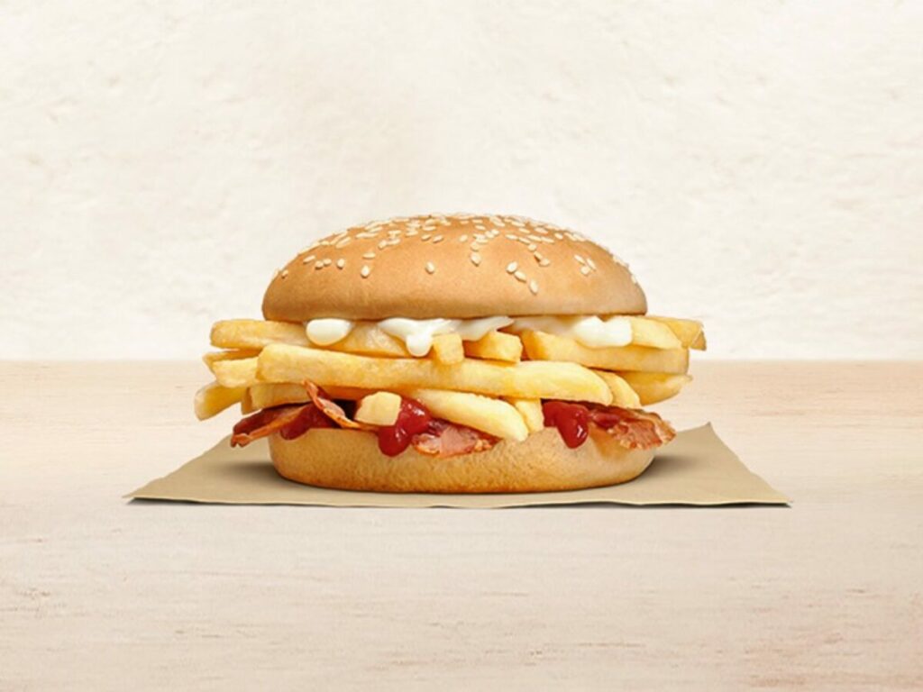 French Fry Burger