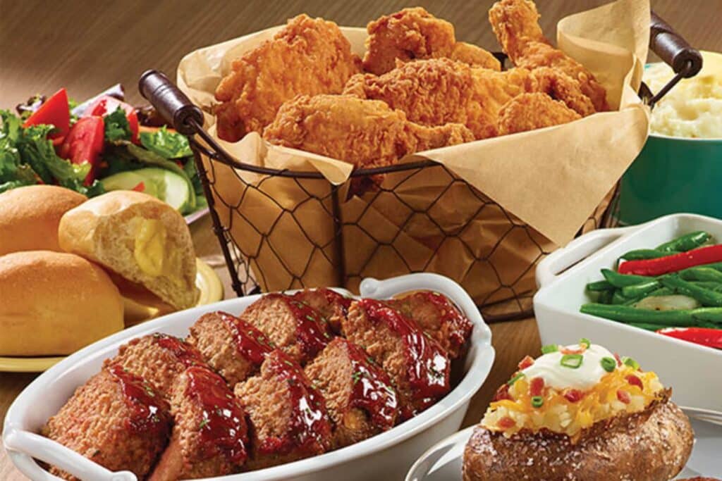 HomeTown Buffet Food