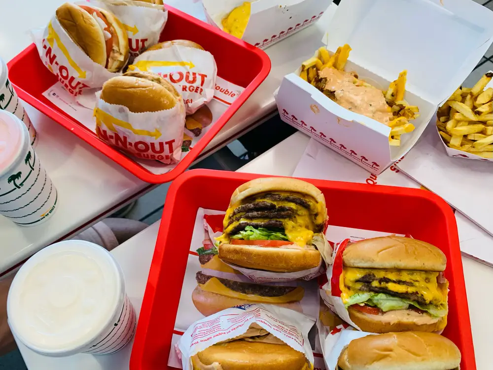 In-N-Out meal