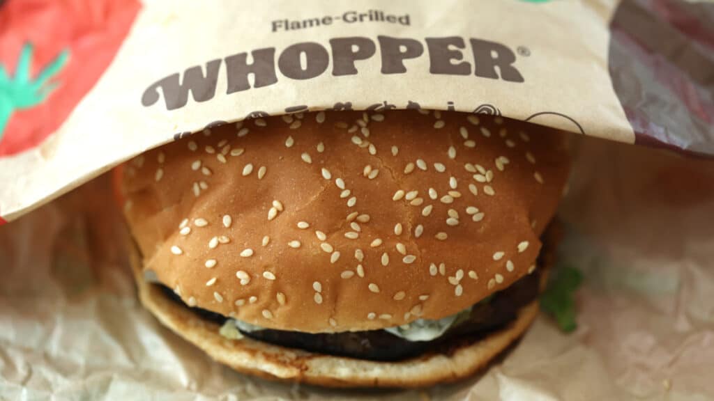 left handed whopper