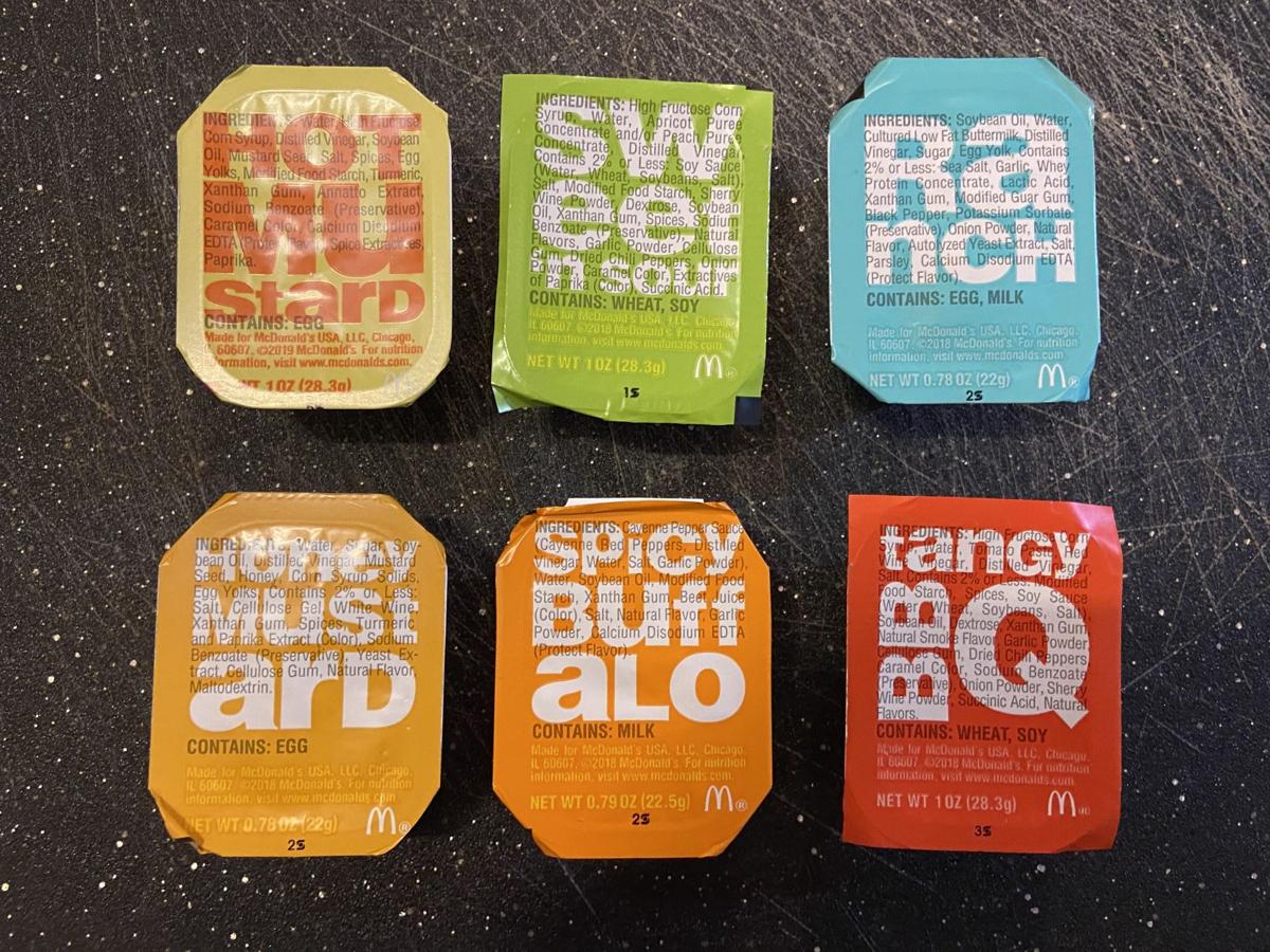 McDonald's sauces