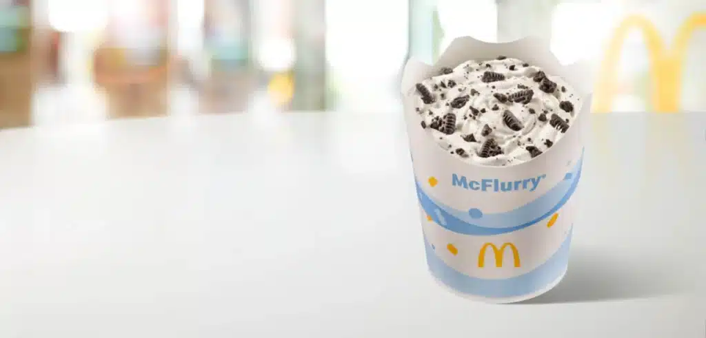 McFlurry Oreo flavor
