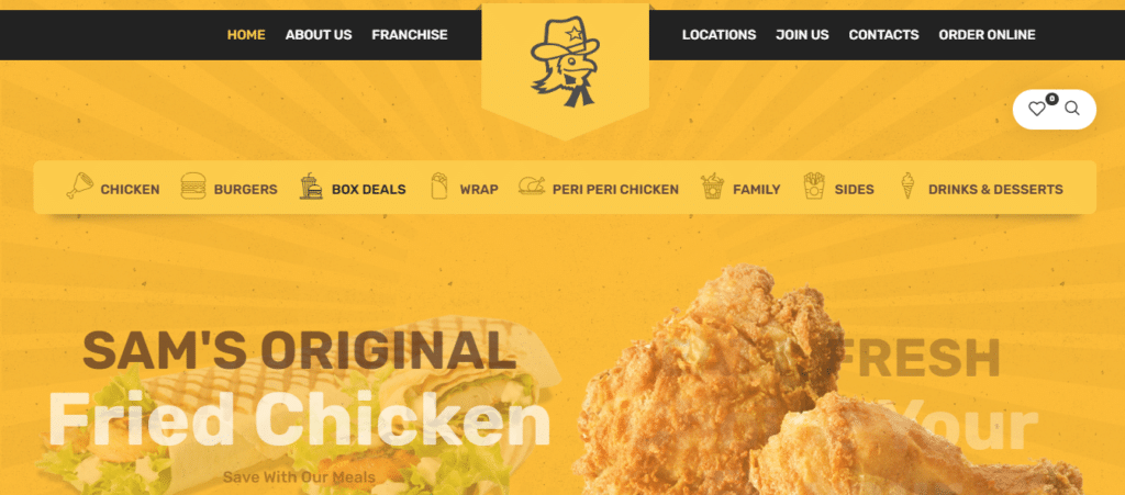 Sam's Chicken Official Page