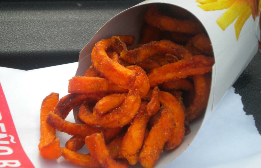 Seasoned Sweet Potato Curly Fries